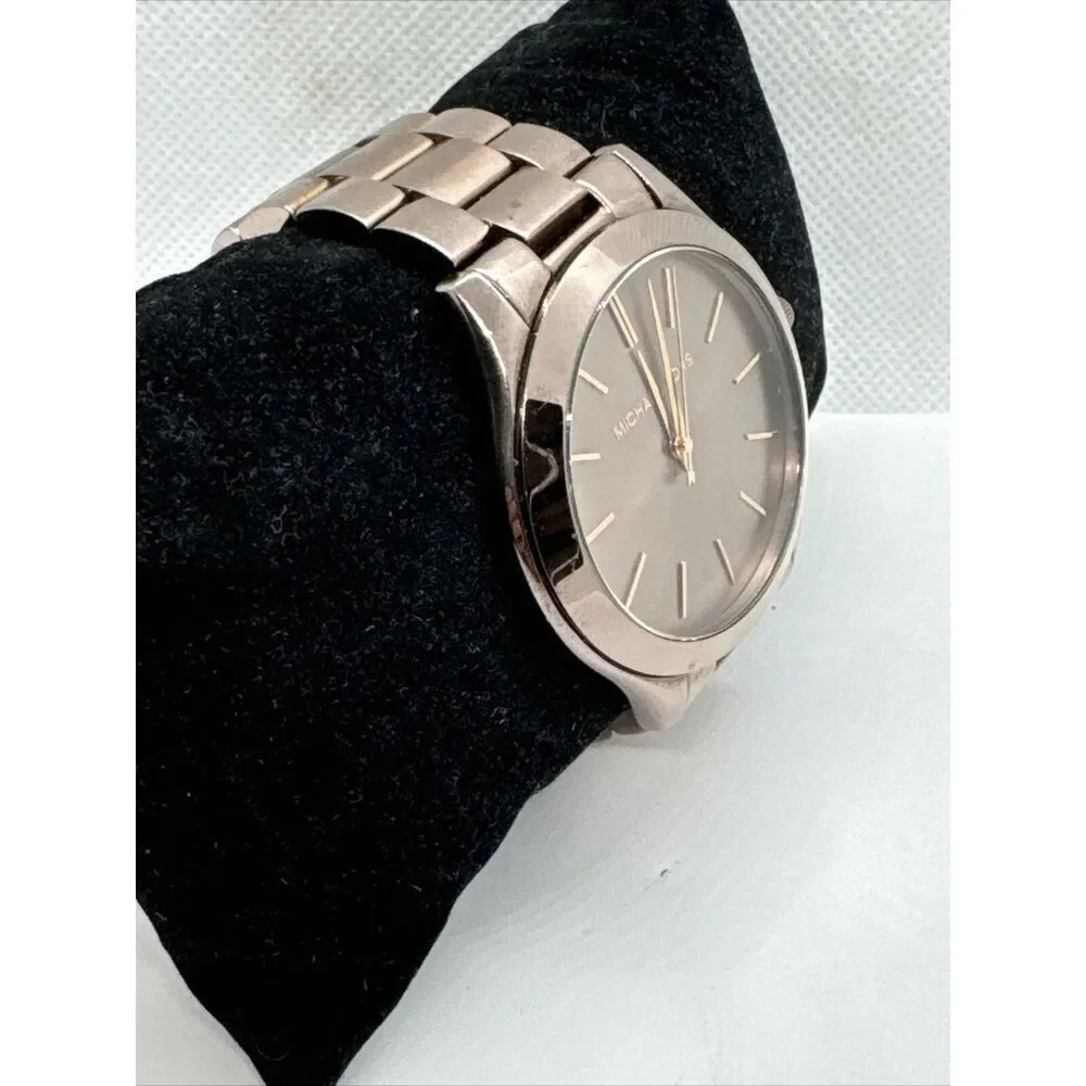 Michael Kors Slim Runway MK3418 Women's Stainless Steel Analog Dial Watch JNA426